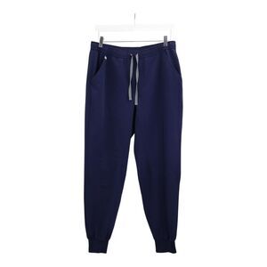 FIGS Men’s Tansen Jogger Scrub Pants Navy Blue Large Drawstring PO1365